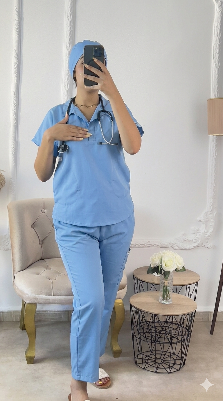 TENUE col officier medecine a la mode